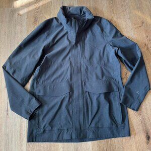 Lululemon‎ Gray Storm Field Jacket Waterproof Utility Size L